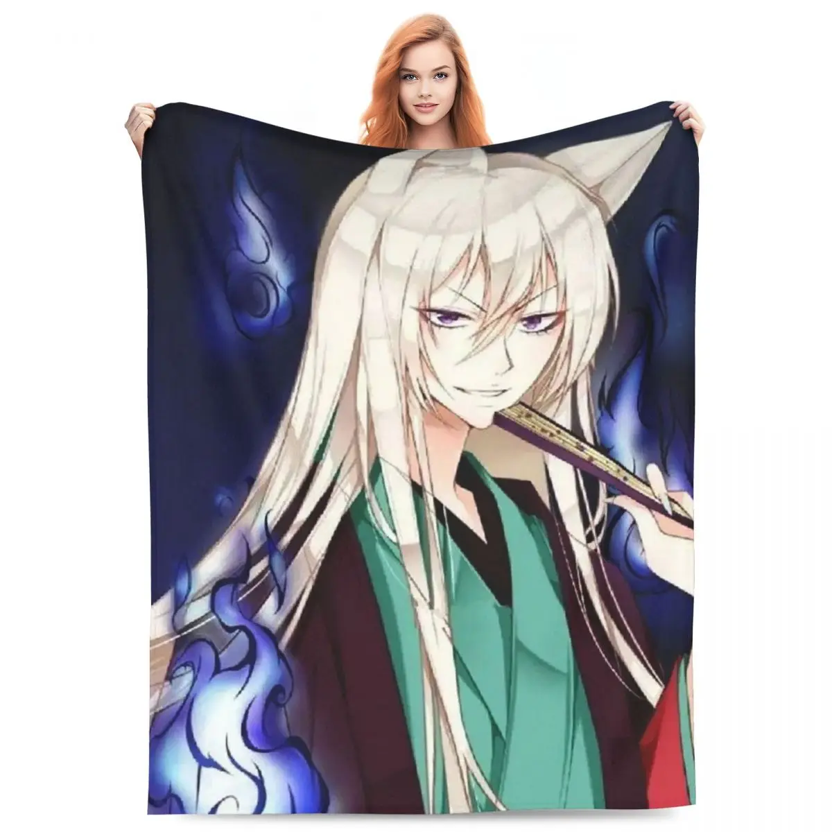Kamisama Love Tomoe Blankets Fleece Sofa Throw Blanket Portable Throw Blankets for Home Bedroom Outdoor Throws Bedspread Quilt
Kamisama Love Tomoe Blankets Fleece Sofa Throw Blanket Portable Throw Blankets for Home Bedroom Outdoor Throws Bedspread Quilt