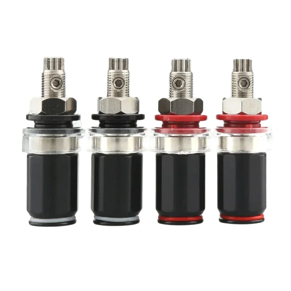 4PCS Pure Copper Gold-plated Solderless Terminal Professional Plated/Gold Amp Speaker Terminal Binding Post Socket 45mm Parts
4PCS Pure Copper Gold-plated Solderless Terminal Professional Plated/Gold Amp Speaker Terminal Binding Post Socket 45mm Parts