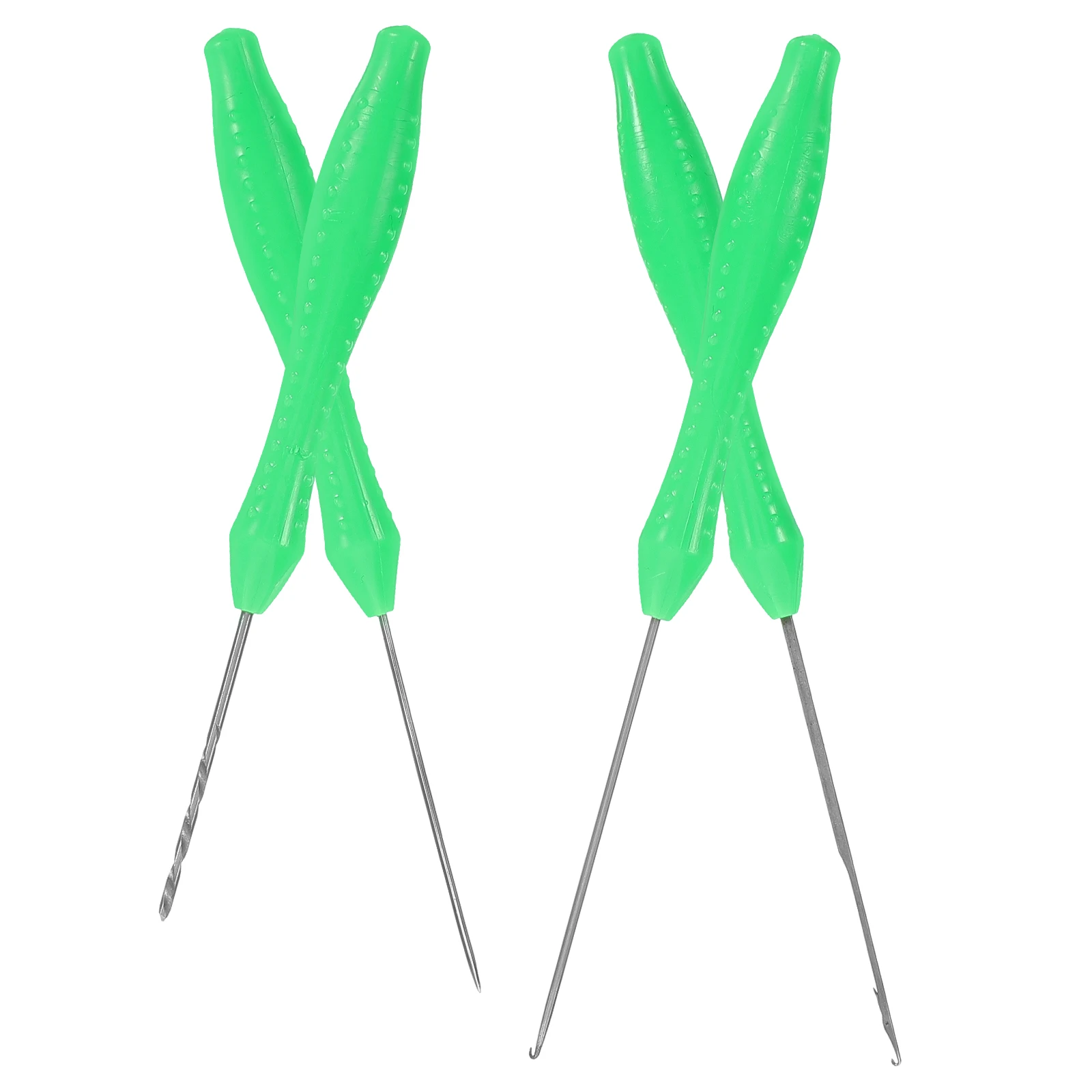 4 Pcs Fishing Hooks Bad Wear Tool Bait Baiting Needle for Green Stainless Steel Library
4 Pcs Fishing Hooks Bad Wear Tool Bait Baiting Needle for Green Stainless Steel Library