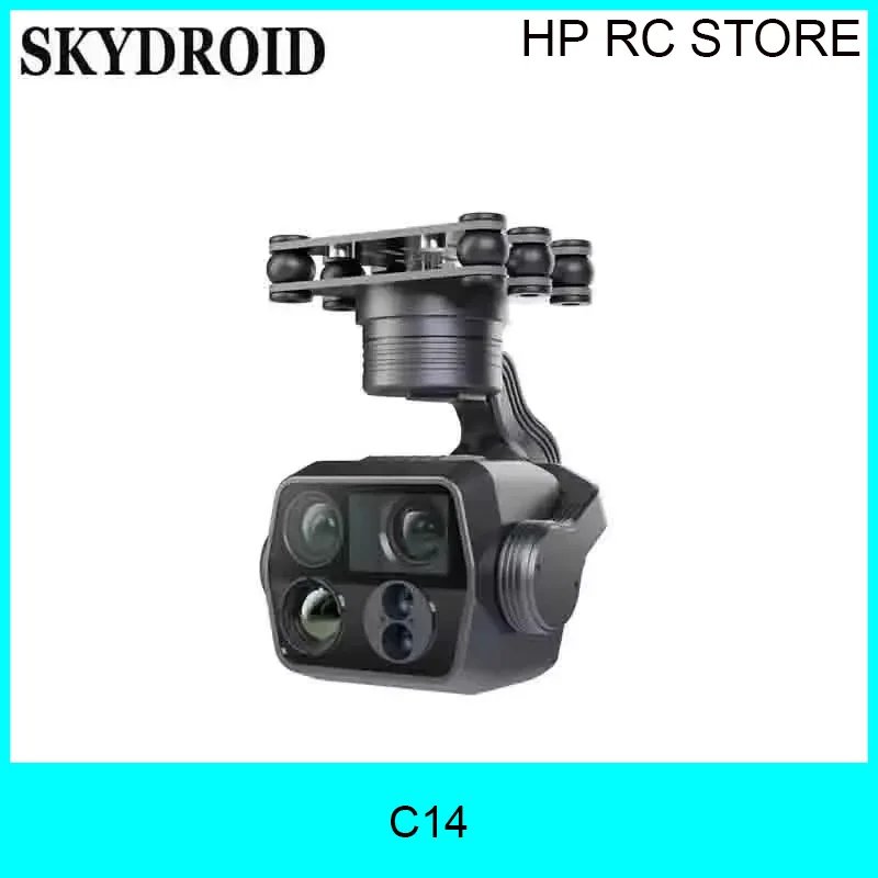 C14 3-Axis Stabilized Camera by Skydroid, 5MP Four-Light 3X Digital Zoom TF Card Recording 2.5H for FPV Drone 2026 Accessory
C14 3-Axis Stabilized Camera by Skydroid, 5MP Four-Light 3X Digital Zoom TF Card Recording 2.5H for FPV Drone 2026 Accessory