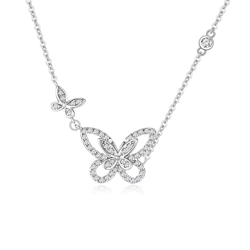 Butterfly Phantom Double layered Necklace with Fashionable and Elegant Design and Platinum Plated Pendant Chain
Butterfly Phantom Double layered Necklace with Fashionable and Elegant Design and Platinum Plated Pendant Chain