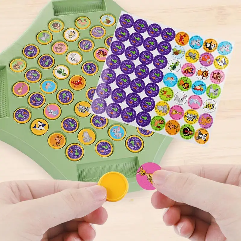 Animal/Fruit Flip Chess 54 Cards Memory Chess Game Cartoon Logical Thinking Cognitive Animal Learning Chess For 2-4 Player
Animal/Fruit Flip Chess 54 Cards Memory Chess Game Cartoon Logical Thinking Cognitive Animal Learning Chess For 2-4 Player
