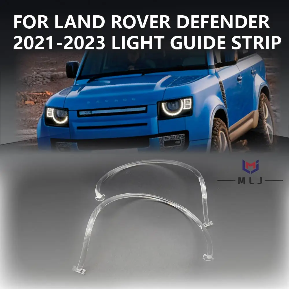 DRL Light Guide Strip Bar For Land Rover Defender 2021 2022 2023 Headlight DRL Light Guide Tube Plate Angel Eye Car Accessories
DRL Light Guide Strip Bar For Land Rover Defender 2021 2022 2023 Headlight DRL Light Guide Tube Plate Angel Eye Car Accessories
