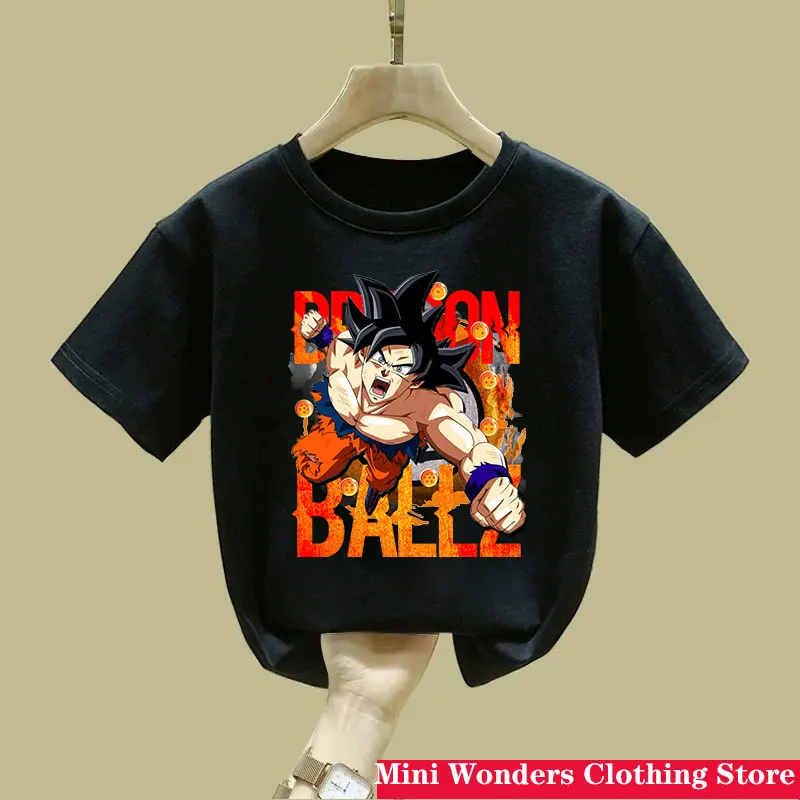 New Summer Baby Boys Girls Cartoon Dragon Ball Z Vegeta Goku Graphic Short Sleeve T Shirt Tops Tees Children Clothes for Kids
New Summer Baby Boys Girls Cartoon Dragon Ball Z Vegeta Goku Graphic Short Sleeve T Shirt Tops Tees Children Clothes for Kids
