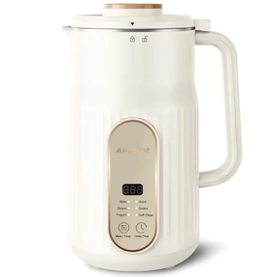 Nut Milk Maker N2 Automatic Almond Milk Machine for Homemade Plant-Based Milk Oat Soy Yogurt 5 Modes 35OZ Big Capacity Soy Milk
Nut Milk Maker N2 Automatic Almond Milk Machine for Homemade Plant-Based Milk Oat Soy Yogurt 5 Modes 35OZ Big Capacity Soy Milk