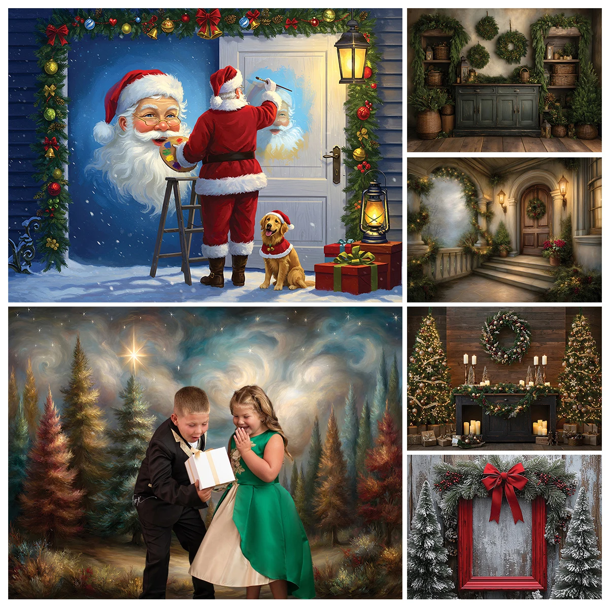 Santas Art Backdrop Photography Props Family Baby Portrait Banner Decor Vintage Christmas Eve Background Adult Kids Photostudio
Santas Art Backdrop Photography Props Family Baby Portrait Banner Decor Vintage Christmas Eve Background Adult Kids Photostudio