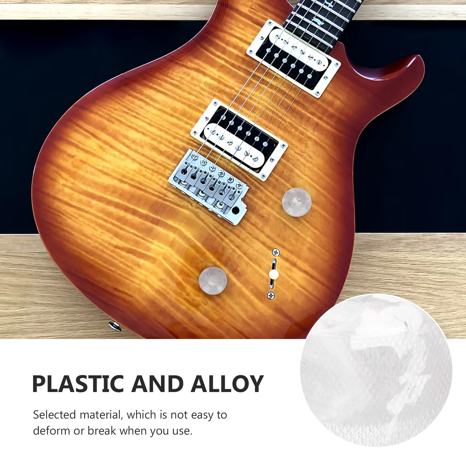 1 set 1 Set Electric Guitar Knobs Volume Tone Control For Bass Audio Rotary Plastic Knob Durable Wear-Resistant Design Fine
1 set 1 Set Electric Guitar Knobs Volume Tone Control For Bass Audio Rotary Plastic Knob Durable Wear-Resistant Design Fine