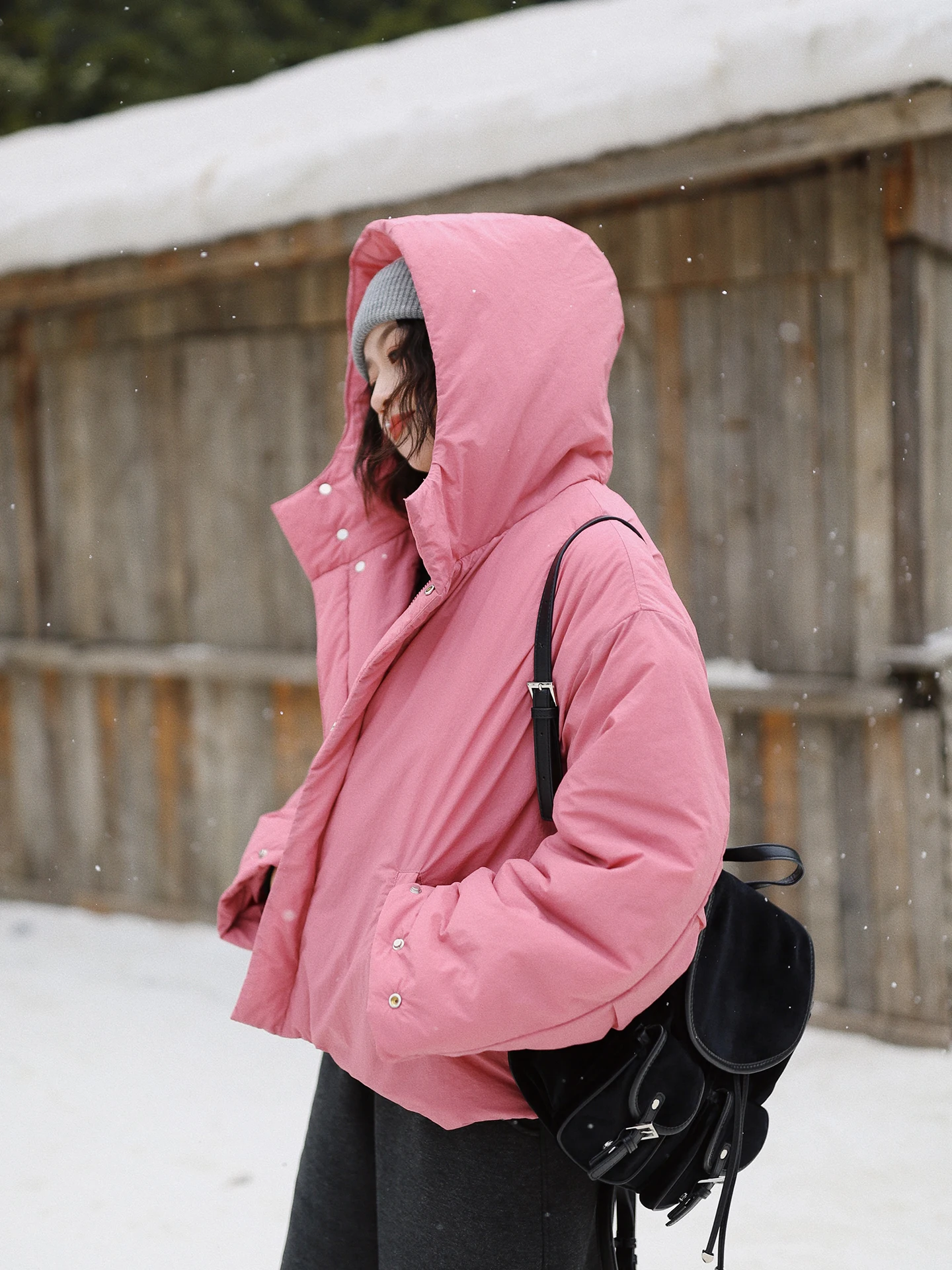 Autumn Winter Women's Light Cotton Jaet C00 Rose Pink Casual Sweet Hooded Puff Cotton Coat Flower Ji Pure Color Zipper
Autumn Winter Women's Light Cotton Jaet C00 Rose Pink Casual Sweet Hooded Puff Cotton Coat Flower Ji Pure Color Zipper