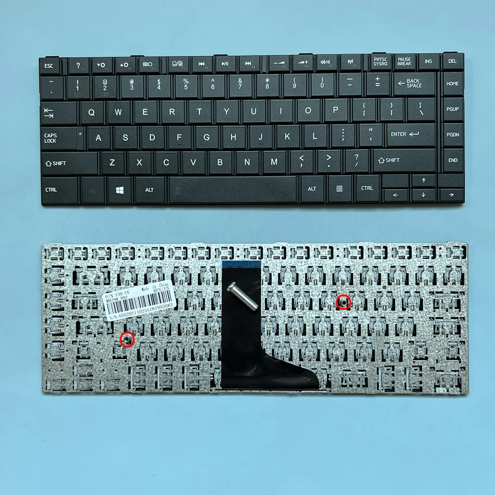 XIN US клавиатура для Toshiba C40-A C40D-A C45-A C45D-A C40-AT02B1 C40-AD05B ноутбука без рамки
XIN US клавиатура для Toshiba C40-A C40D-A C45-A C45D-A C40-AT02B1 C40-AD05B ноутбука без рамки
