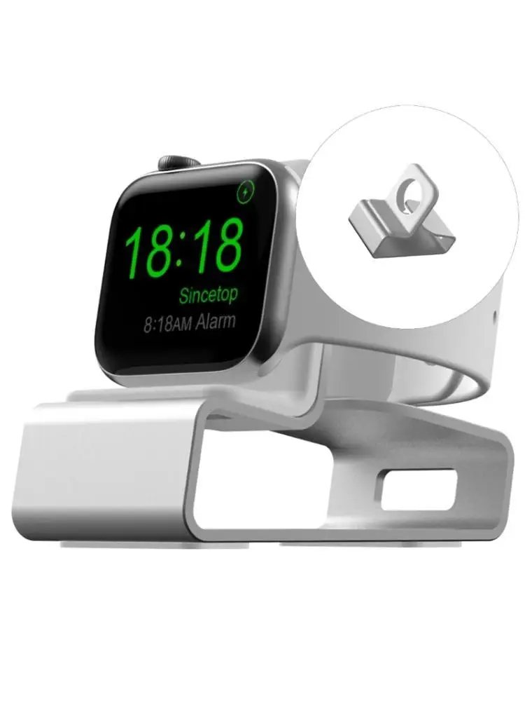 Y1UB Aluminum Alloy Smartwatch Charging Stand For 8Pin Watch With Nonslip Base And Slip Proof Protections
Y1UB Aluminum Alloy Smartwatch Charging Stand For 8Pin Watch With Nonslip Base And Slip Proof Protections