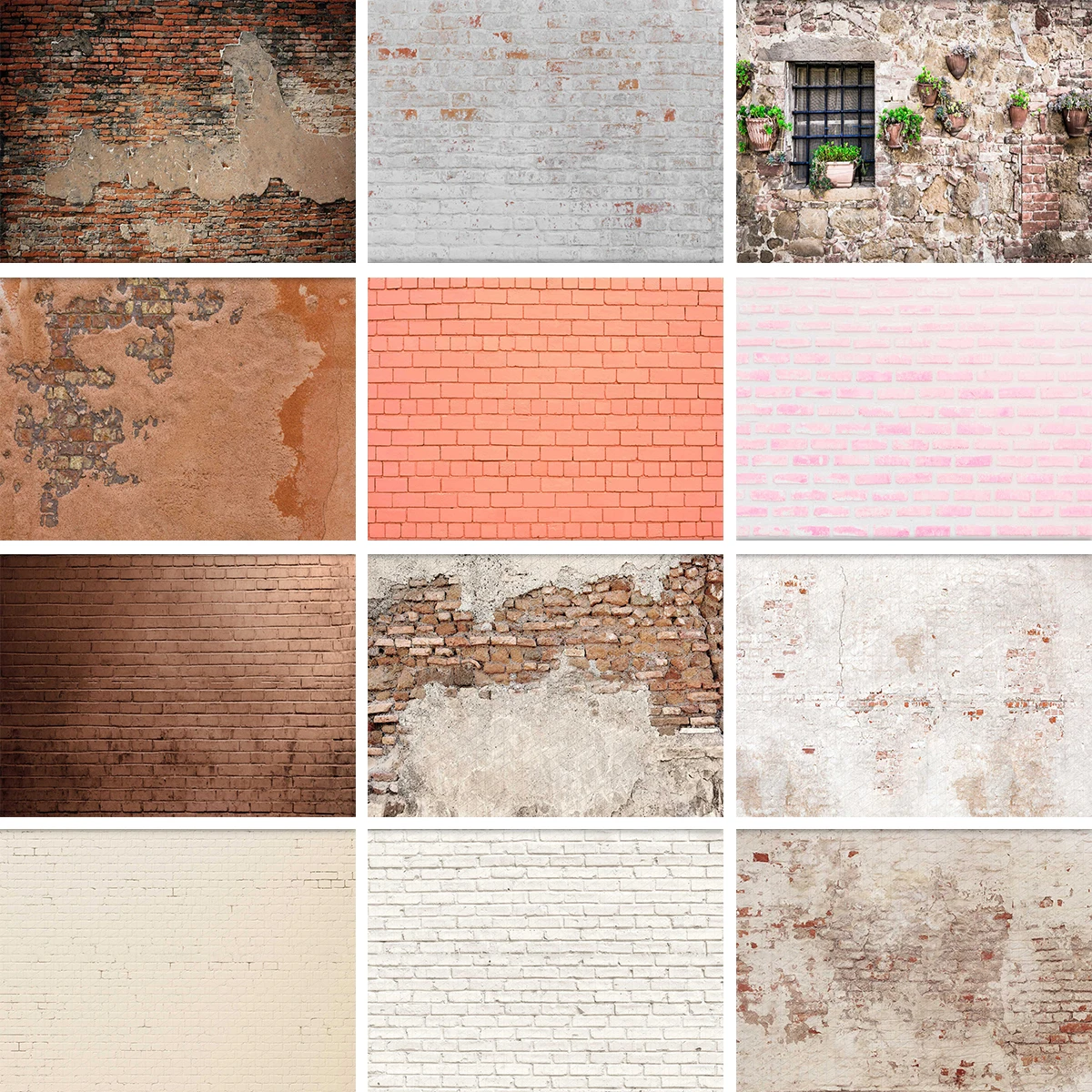 Bohemian Brick Wall Photography Backdrop Kids Cake Smash Props Birthday Photocall Props Child Baby Studio Backgrounds
Bohemian Brick Wall Photography Backdrop Kids Cake Smash Props Birthday Photocall Props Child Baby Studio Backgrounds