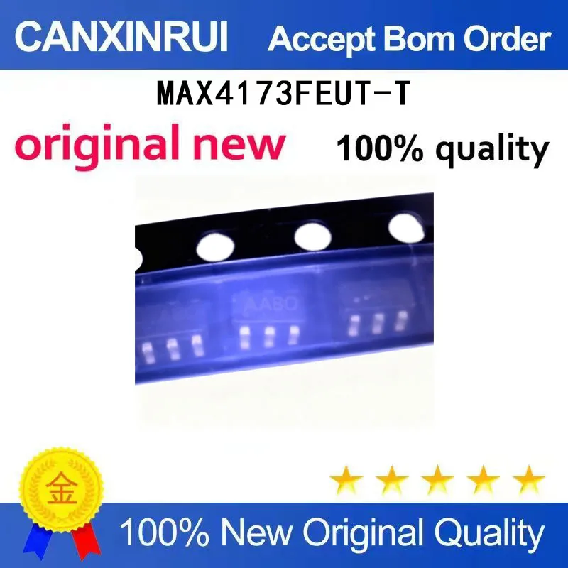 (5-100 Pieces) MAX4173FEUT-T silk screen AABO AAB0 SOT23-6 spot chip IC
(5-100 Pieces) MAX4173FEUT-T silk screen AABO AAB0 SOT23-6 spot chip IC