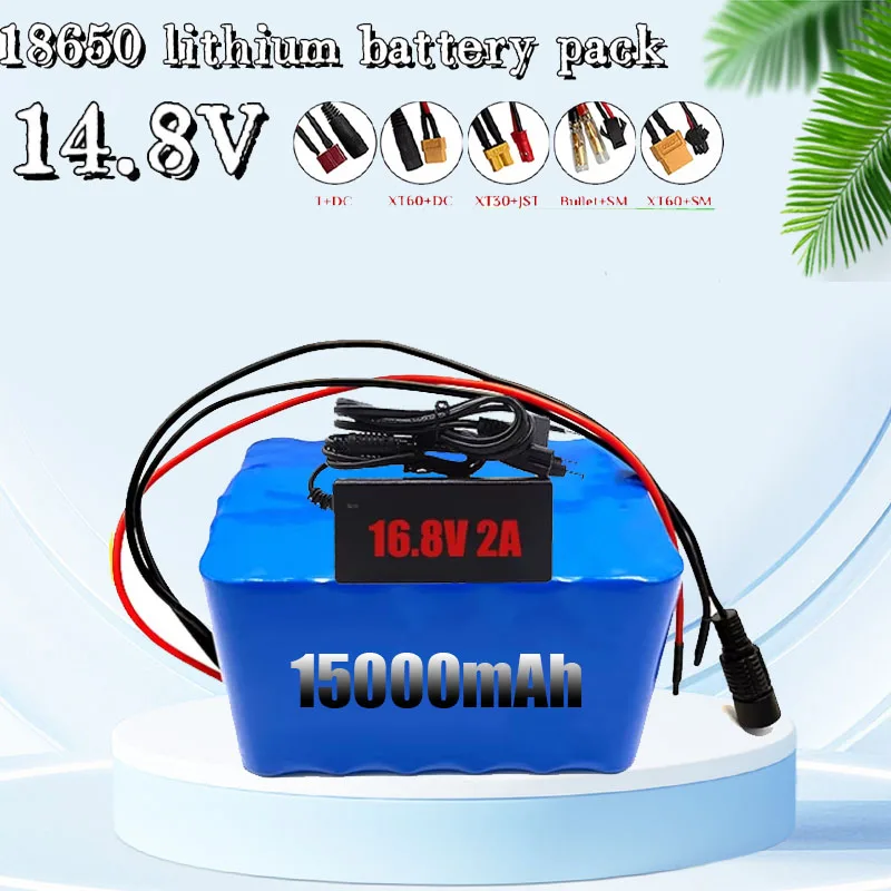 18650 4S6P 14.8V 15Ah Lithium-ion Battery Pack with Built-in BMS Suitable for Night Fishing Lamp Heater Battery Replacement
18650 4S6P 14.8V 15Ah Lithium-ion Battery Pack with Built-in BMS Suitable for Night Fishing Lamp Heater Battery Replacement