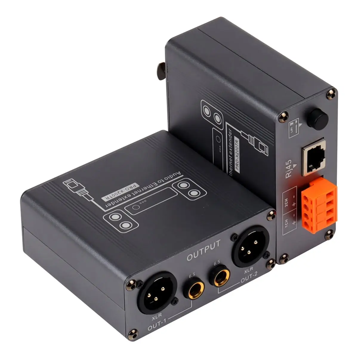 T19C 1 пара PRO-X200TR 2-канальный XLR 6.5 Ethernet-удлинитель, 2-канальный аудио-видео удлинитель для Ethernet, удлинитель аудиосигнала через сетевой кабель RJ45
T19C 1 пара PRO-X200TR 2-канальный XLR 6.5 Ethernet-удлинитель, 2-канальный аудио-видео удлинитель для Ethernet, удлинитель аудиосигнала через сетевой кабель RJ45