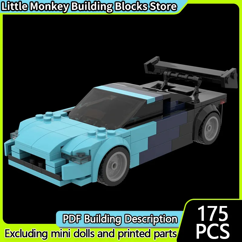 Speed Racing Car Model MOC Building Bricks RX8 Top Tier Racing Car Modular Technology Children Holiday Gifts Assemble Toys Suit
Speed Racing Car Model MOC Building Bricks RX8 Top Tier Racing Car Modular Technology Children Holiday Gifts Assemble Toys Suit