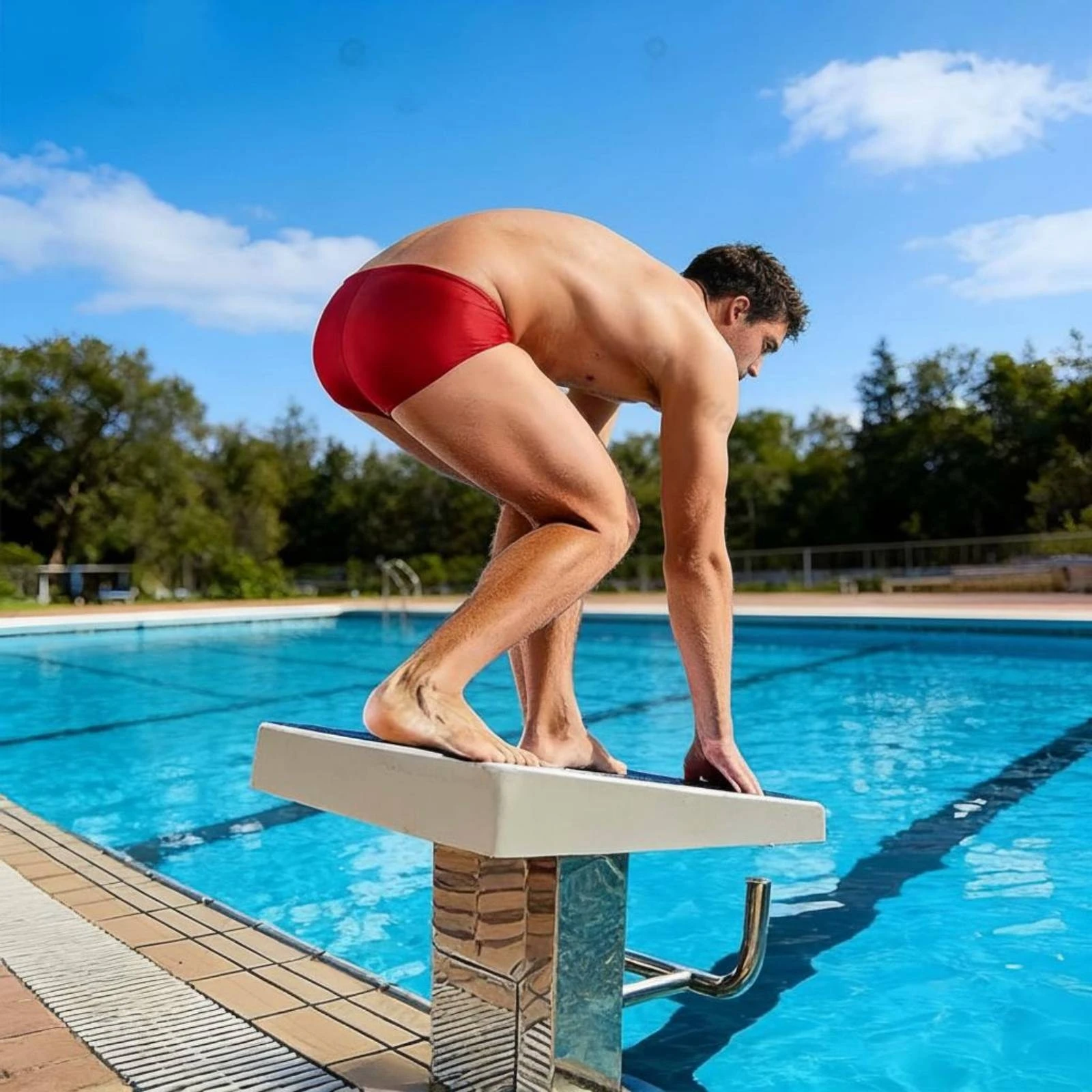 Swimming Pool Starting Block Stainless Steel Base Swimming Race Platform Non-Slip Diving Platform Long-Lasting Diving Board
Swimming Pool Starting Block Stainless Steel Base Swimming Race Platform Non-Slip Diving Platform Long-Lasting Diving Board