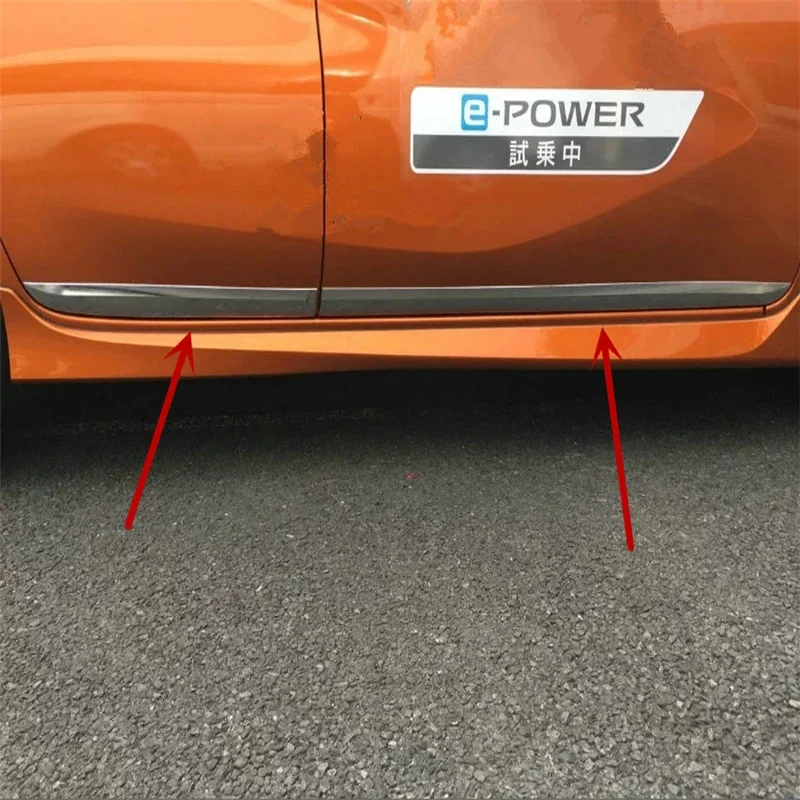 WELKINRY For Nissan Note E12 2nd Generation 2013-2020 Versa Note ABS Chrome Car Body Door Side Moulding Bar Cover Trim
WELKINRY For Nissan Note E12 2nd Generation 2013-2020 Versa Note ABS Chrome Car Body Door Side Moulding Bar Cover Trim