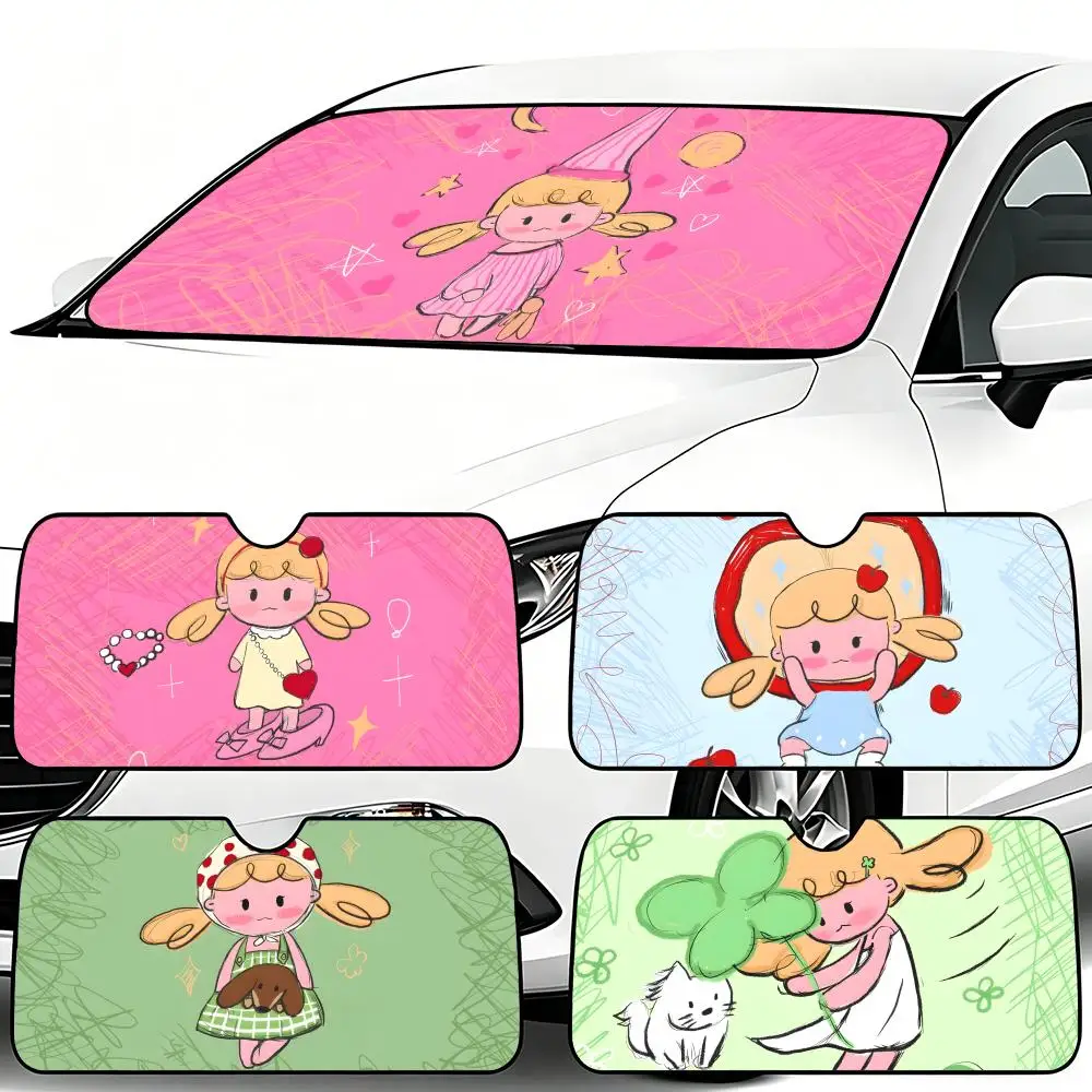 A-Aa Doudou-S Sun Visor Car Windshield Sunshade Foldable Automotive Protection Sun Block Cover
A-Aa Doudou-S Sun Visor Car Windshield Sunshade Foldable Automotive Protection Sun Block Cover