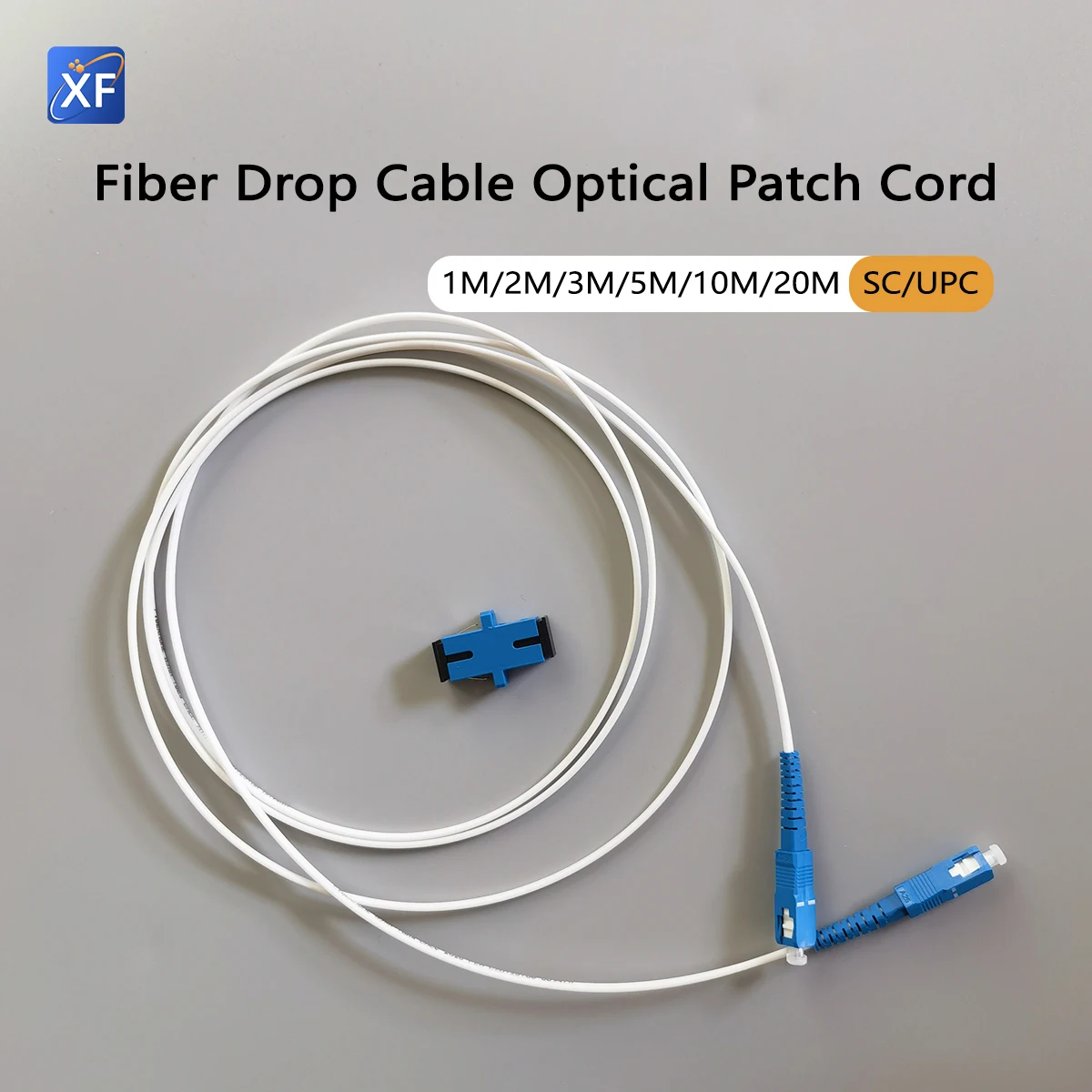 1M/2M/3M/5M/10M/20M Drop Fiber Cable Fiber Optic Patch Cord White Fiber Optical Cable SC/UPC-SC/UPC Cable Fibra Optica Internet
1M/2M/3M/5M/10M/20M Drop Fiber Cable Fiber Optic Patch Cord White Fiber Optical Cable SC/UPC-SC/UPC Cable Fibra Optica Internet
