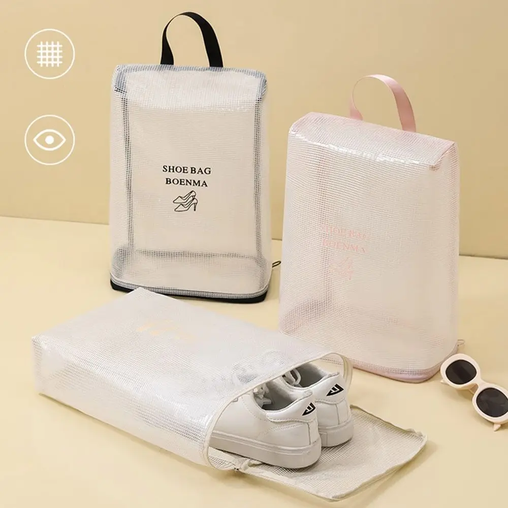 Portable PVC Shoes Storage Bag Mesh Large Capacity Shoes Organizer Bag Moistureproof Transparent Shoes Protection Cover Shoes
Portable PVC Shoes Storage Bag Mesh Large Capacity Shoes Organizer Bag Moistureproof Transparent Shoes Protection Cover Shoes