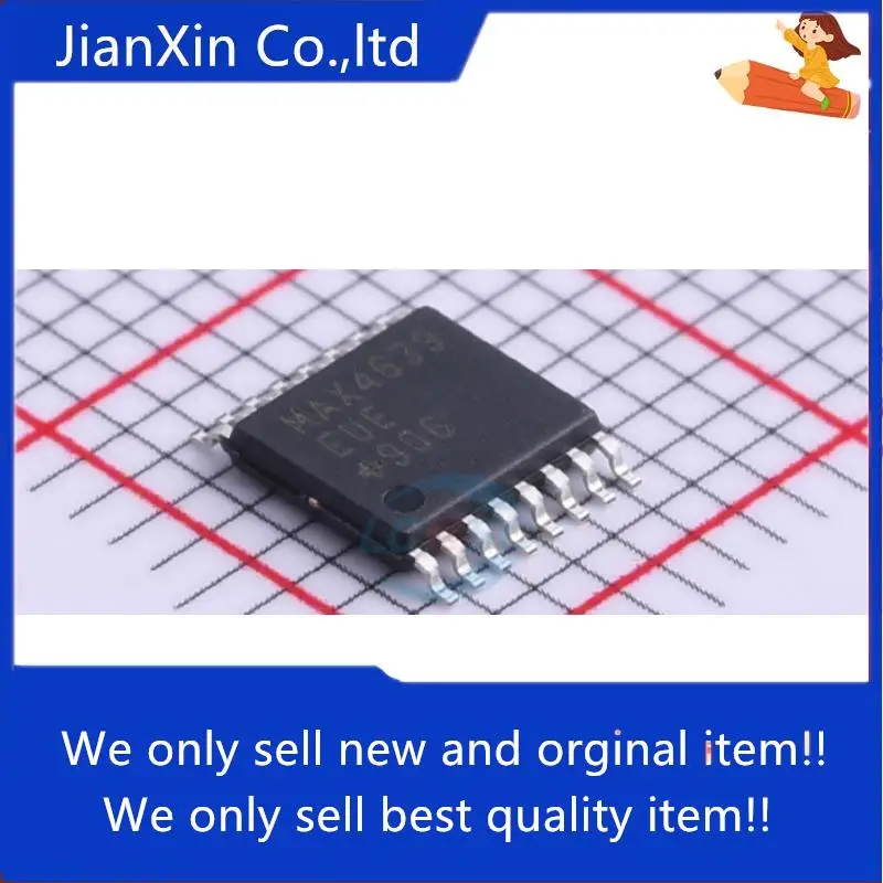 5 шт. 100% оригинальный новый MAX4639EUE + T SMD TSSOP-16 переключатель сигнала, мультиплексор
5 шт. 100% оригинальный новый MAX4639EUE + T SMD TSSOP-16 переключатель сигнала, мультиплексор