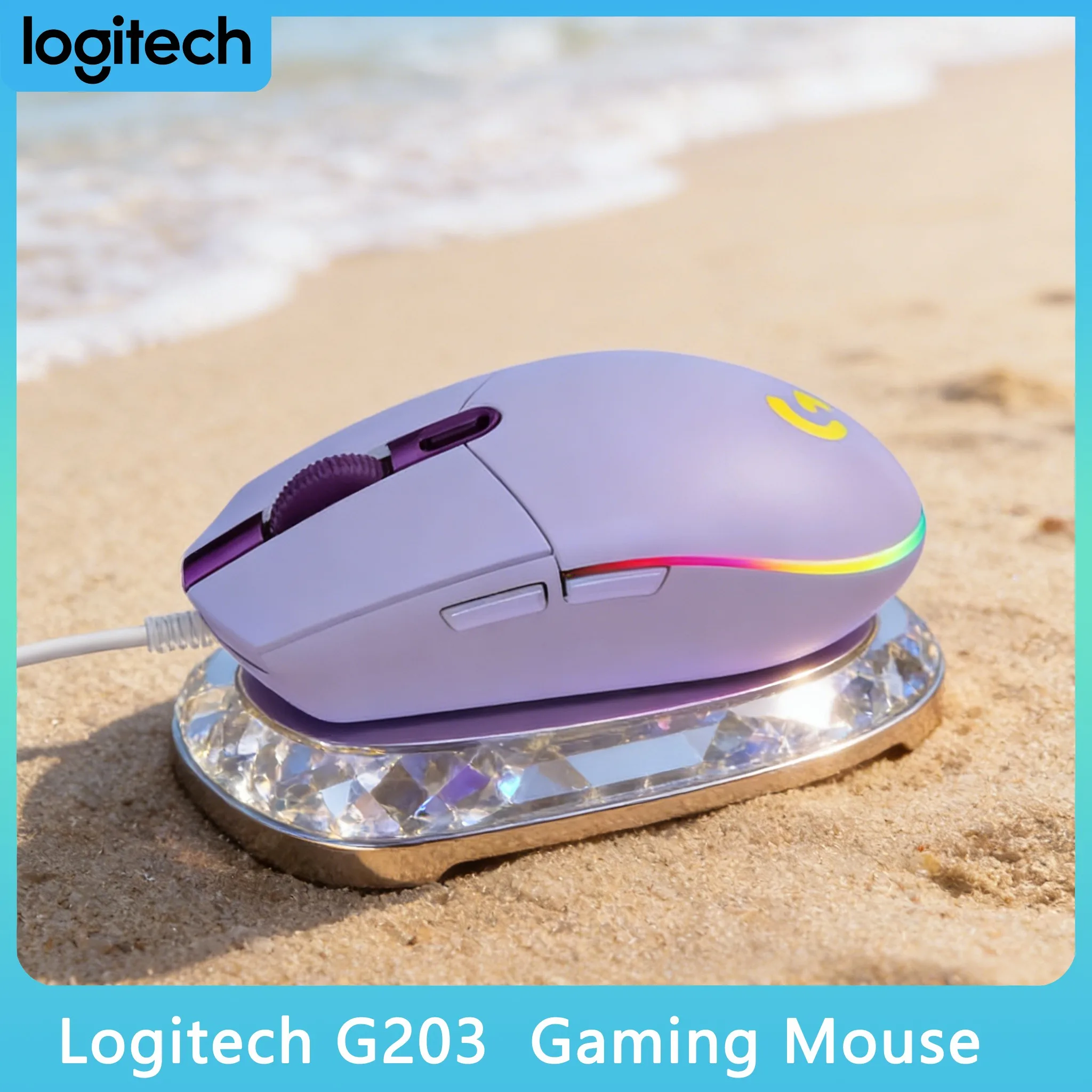 Игровая мышь Logitech G203 с эргономичным дизайном, идеально подходит для долгих игровых сессий
Игровая мышь Logitech G203 с эргономичным дизайном, идеально подходит для долгих игровых сессий