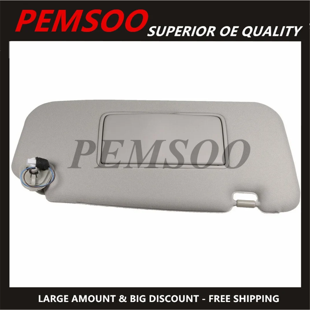 New 1X Left Driver Side Sun Visor W/Mirror For 2009-2014 Nissan Murano 3.5L 96401-1AA1B 96401 1AA1B 964011AA1B 
New 1X Left Driver Side Sun Visor W/Mirror For 2009-2014 Nissan Murano 3.5L 96401-1AA1B 96401 1AA1B 964011AA1B