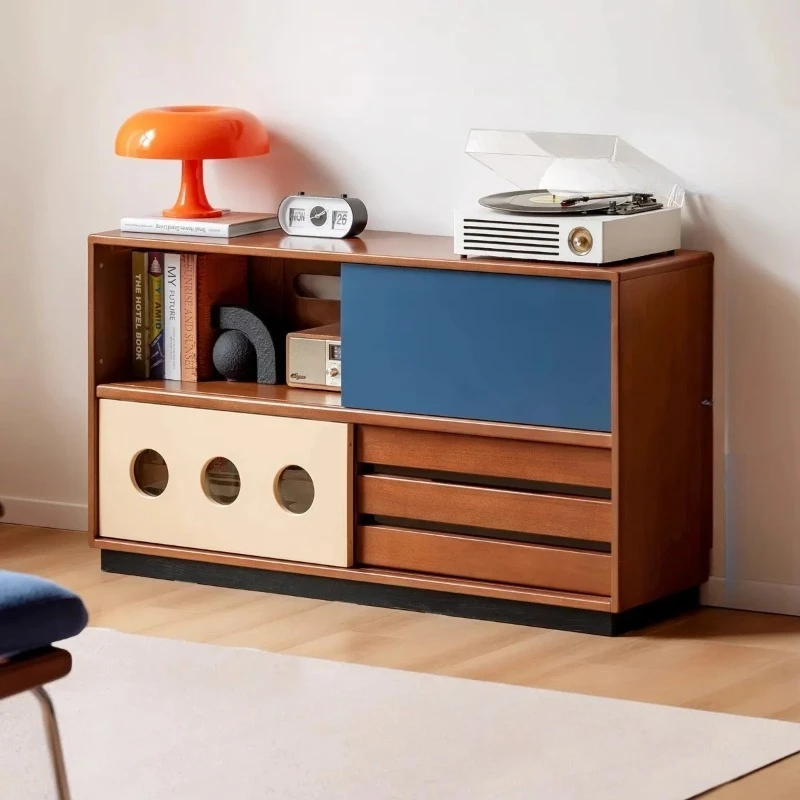 Simple solid wood dining side cabinet side cabinet living room antique storage bucket cabinet household
Simple solid wood dining side cabinet side cabinet living room antique storage bucket cabinet household