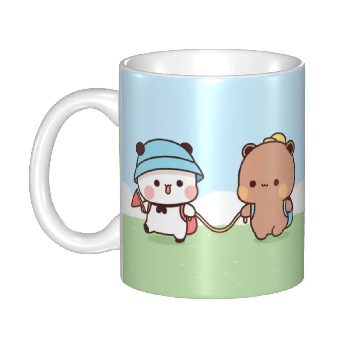 Panda And Brownie Bear Couple Coffee Mugs DIY Customized Peach And Goma Ceramic Tea Milk Mug
Panda And Brownie Bear Couple Coffee Mugs DIY Customized Peach And Goma Ceramic Tea Milk Mug