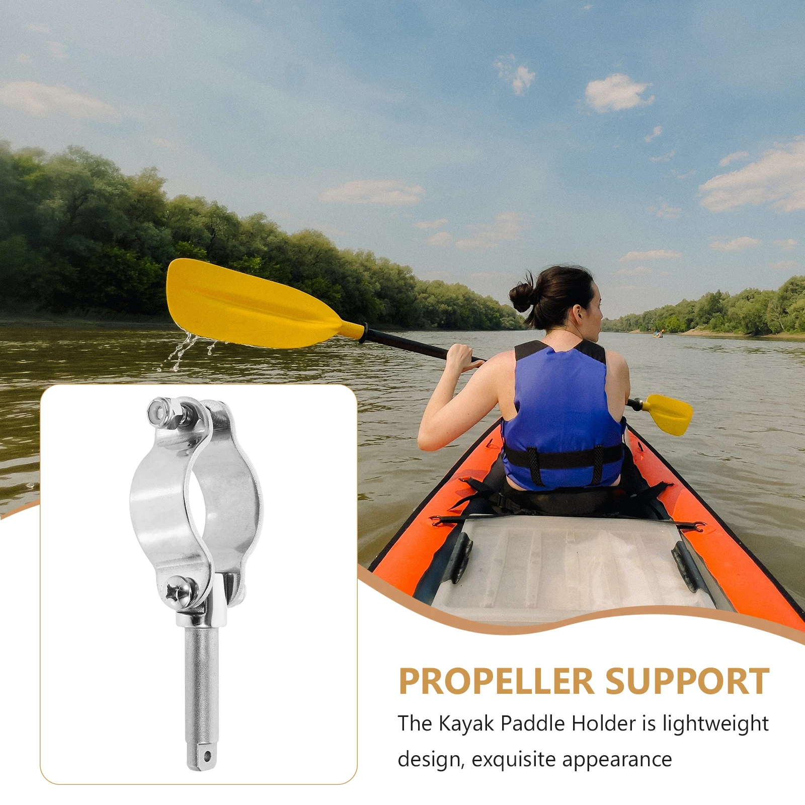 Adjustable Holder Stainless Steel Kayak Canoe Boat Mount Bracket Base Lightweight Easy Install Accessories
Adjustable Holder Stainless Steel Kayak Canoe Boat Mount Bracket Base Lightweight Easy Install Accessories