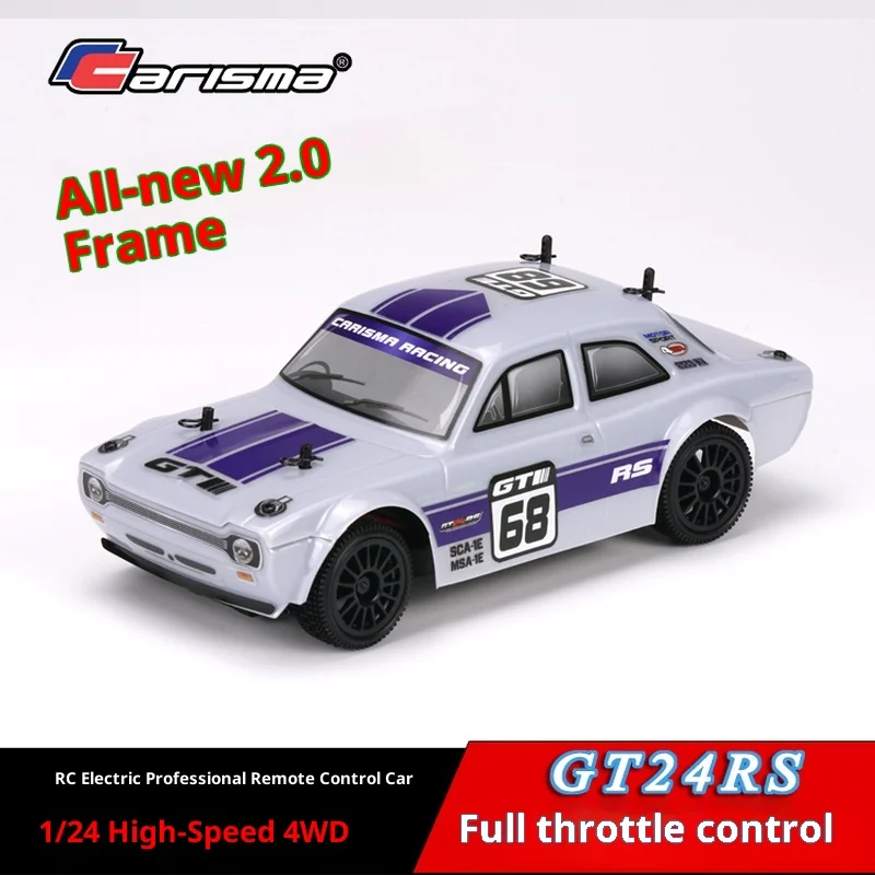 Carisma GT24RS rally car professional remote control car 1/24 four-wheel drive mini mosquito car RC model car
Carisma GT24RS rally car professional remote control car 1/24 four-wheel drive mini mosquito car RC model car