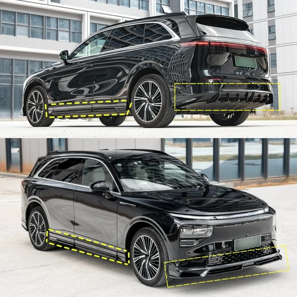 Body Kit for Xpeng 9 upgraded sport style front rear lip side skirt car accessories
Body Kit for Xpeng 9 upgraded sport style front rear lip side skirt car accessories