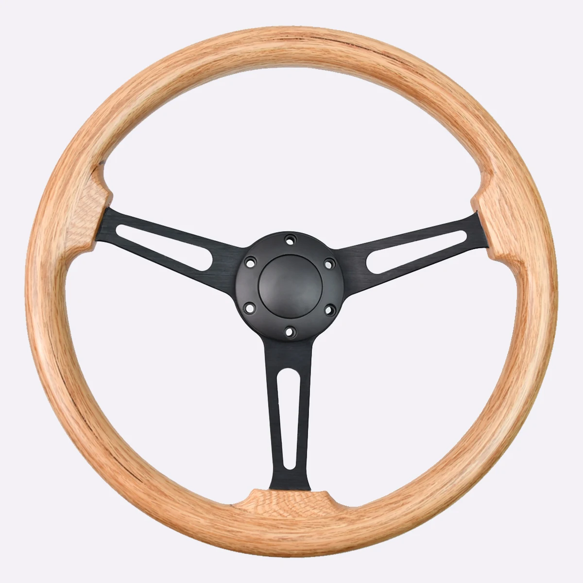 Universal solid wood 5mm thick bracket 15 inch 380mm modified drift racing steering wheel
Universal solid wood 5mm thick bracket 15 inch 380mm modified drift racing steering wheel