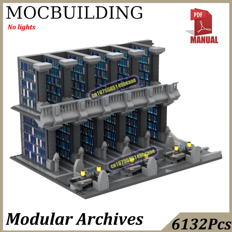 Modular Archives Scene MOC Building Blocks Display Space Movie Construction Toys Gift Christmas
Modular Archives Scene MOC Building Blocks Display Space Movie Construction Toys Gift Christmas