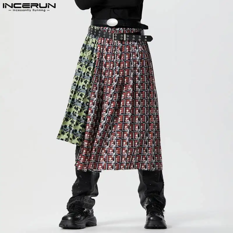 INCERUN 2023 American Style Men's Skirts Pants Stylish Hot Sale Layered Design Trousers Casual Contrast Printing Trousers S-5XL
INCERUN 2023 American Style Men's Skirts Pants Stylish Hot Sale Layered Design Trousers Casual Contrast Printing Trousers S-5XL