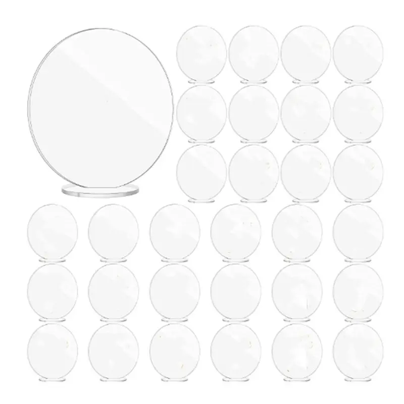 ABJI-30 Piece Round Transparent Blank Acrylic Wedding Table Sign DIY Party Birthday Party Place Card 1Mm Thickness
ABJI-30 Piece Round Transparent Blank Acrylic Wedding Table Sign DIY Party Birthday Party Place Card 1Mm Thickness
