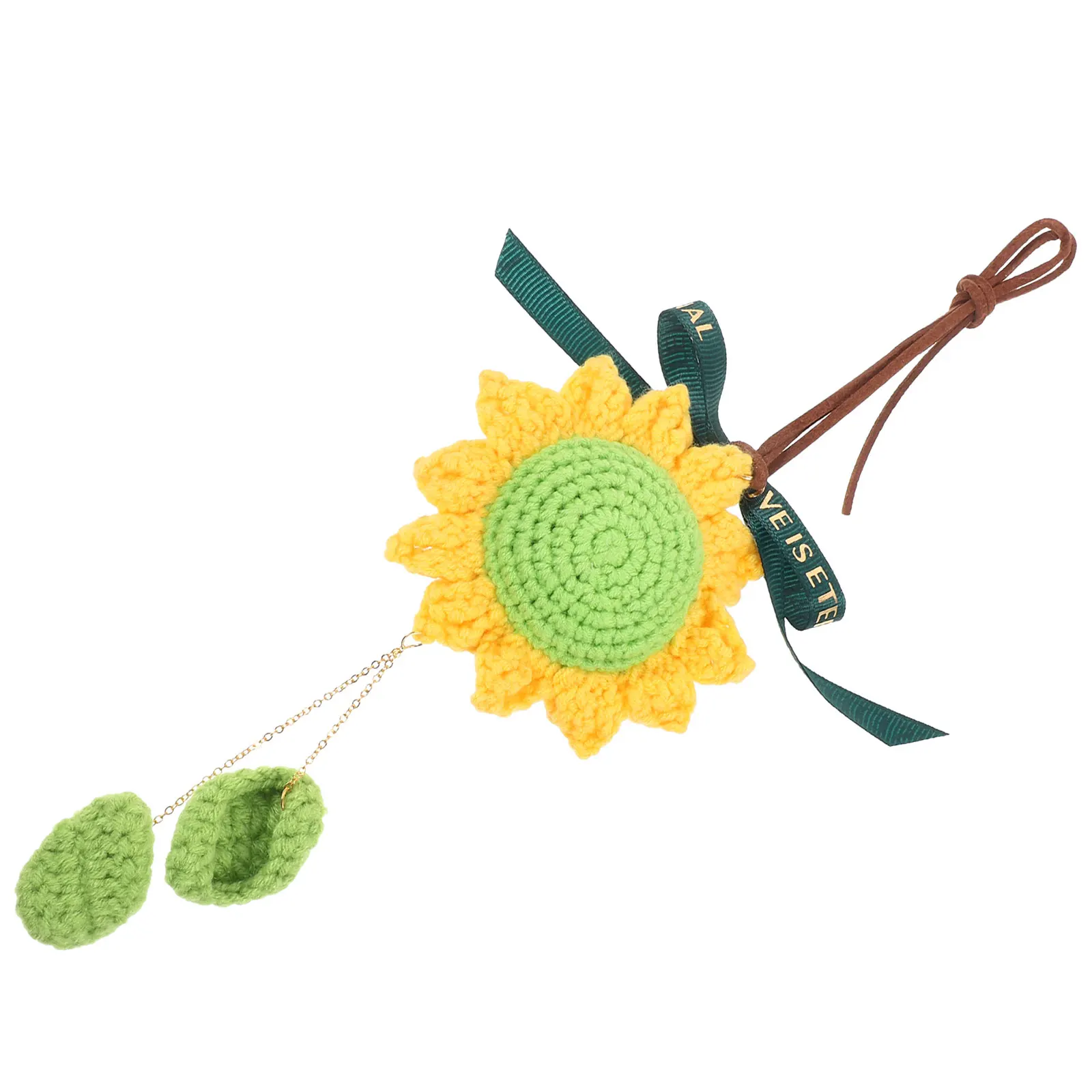 Crochet Sunflower Decor Rearview Mirror Hanging Ornament Car Interior Decoration Knitted Flower Shape Pendant Anti Wear Durable
Crochet Sunflower Decor Rearview Mirror Hanging Ornament Car Interior Decoration Knitted Flower Shape Pendant Anti Wear Durable