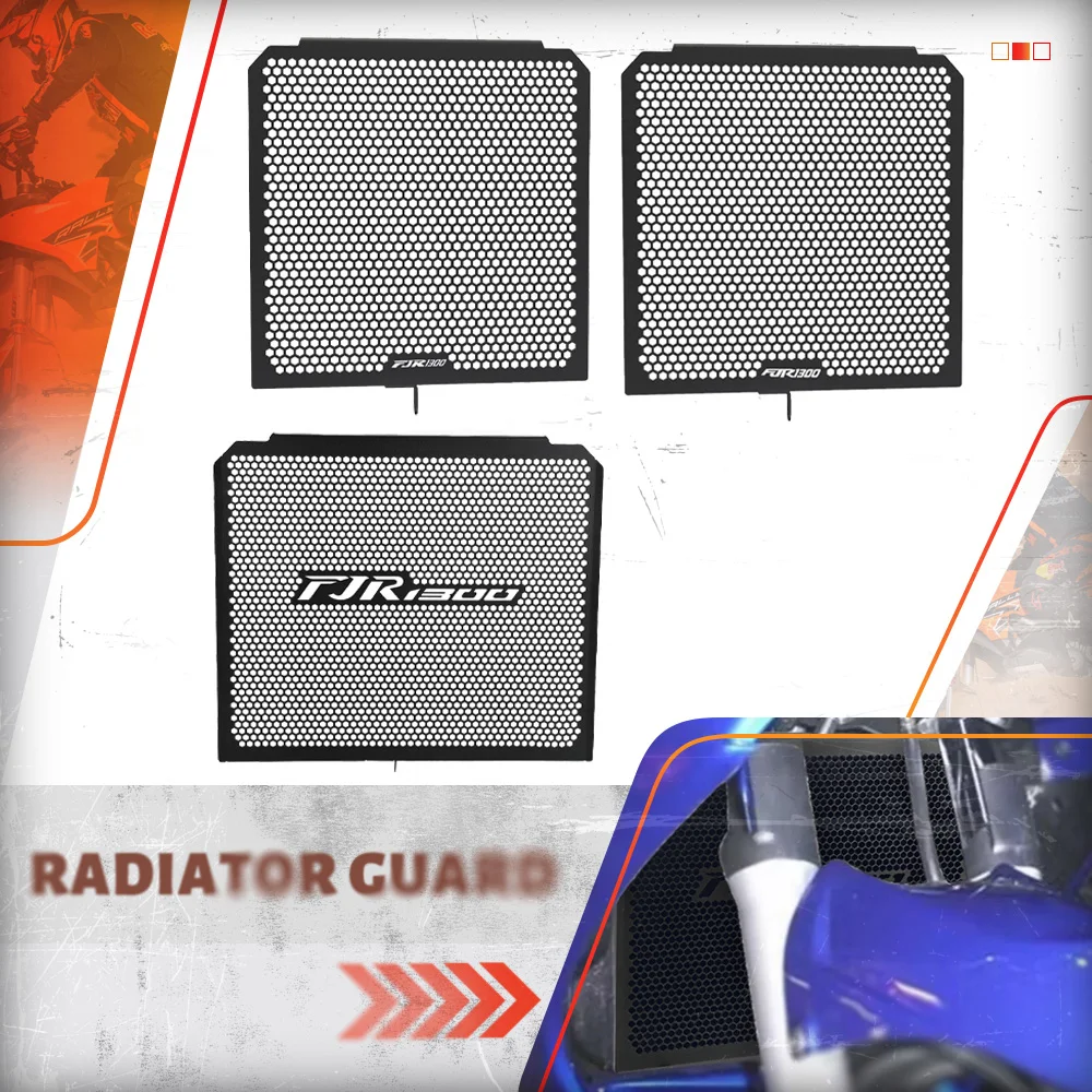 FJR1300 аксессуары для мотоциклов, решетка радиатора, защитная крышка для Yamaha FJR1300, все модели 2001-2002-2003-2004-2005 
FJR1300 аксессуары для мотоциклов, решетка радиатора, защитная крышка для Yamaha FJR1300, все модели 2001-2002-2003-2004-2005