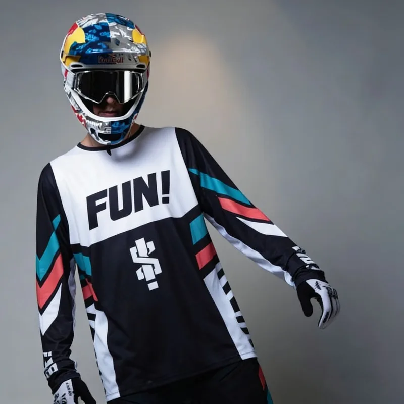 Новая летняя мужская дышащая футболка с длинным рукавом для скоростного катания на горном велосипеде и мотоциклах по бездорожью 2026
Новая летняя мужская дышащая футболка с длинным рукавом для скоростного катания на горном велосипеде и мотоциклах по бездорожью 2026