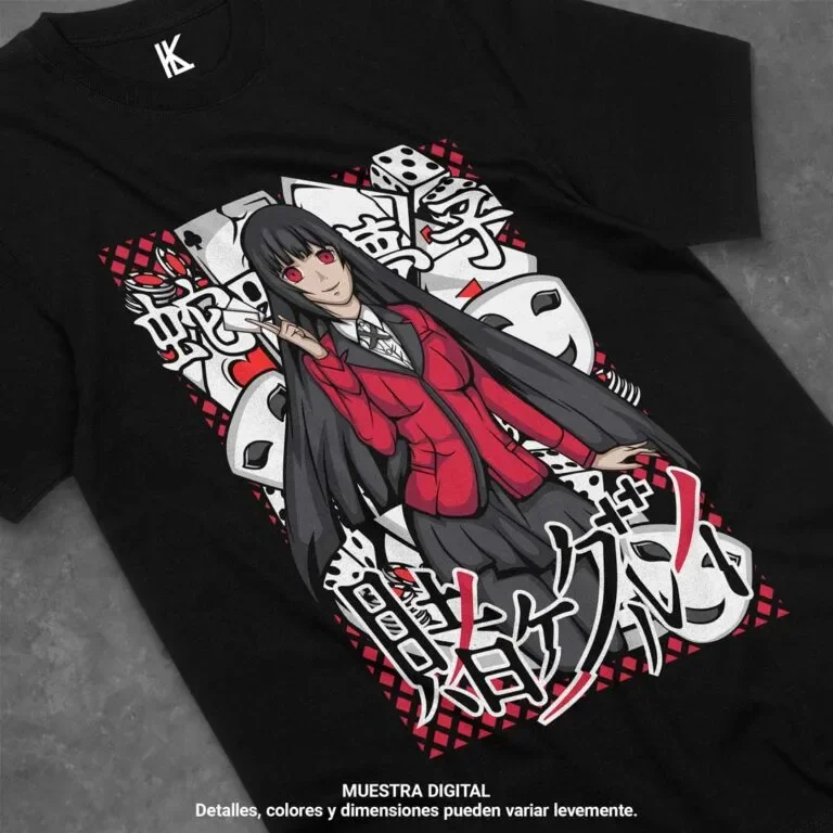 Remera de Yumeko Kakeguri V2 Vintage Special Unisex T-shirt Anime Shirt,Soft Tee All Size
Remera de Yumeko Kakeguri V2 Vintage Special Unisex T-shirt Anime Shirt,Soft Tee All Size