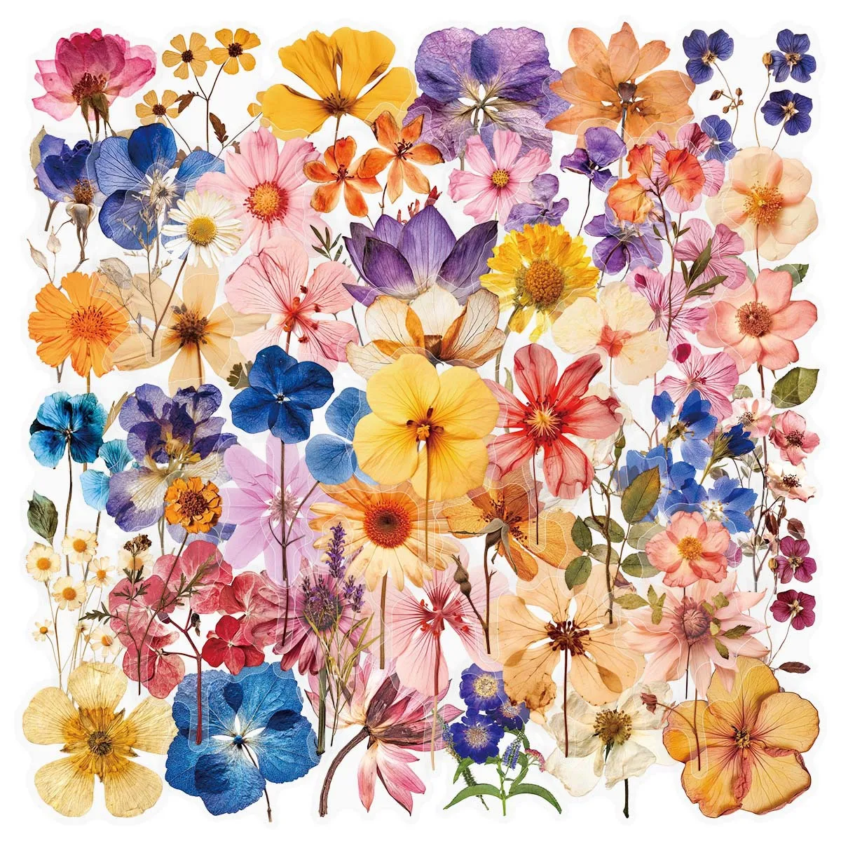 50/100PCS Cartoon Flower Stickers Transparent Waterproof PET Flower Decoration Notebook Stationery Room Stickers
50/100PCS Cartoon Flower Stickers Transparent Waterproof PET Flower Decoration Notebook Stationery Room Stickers