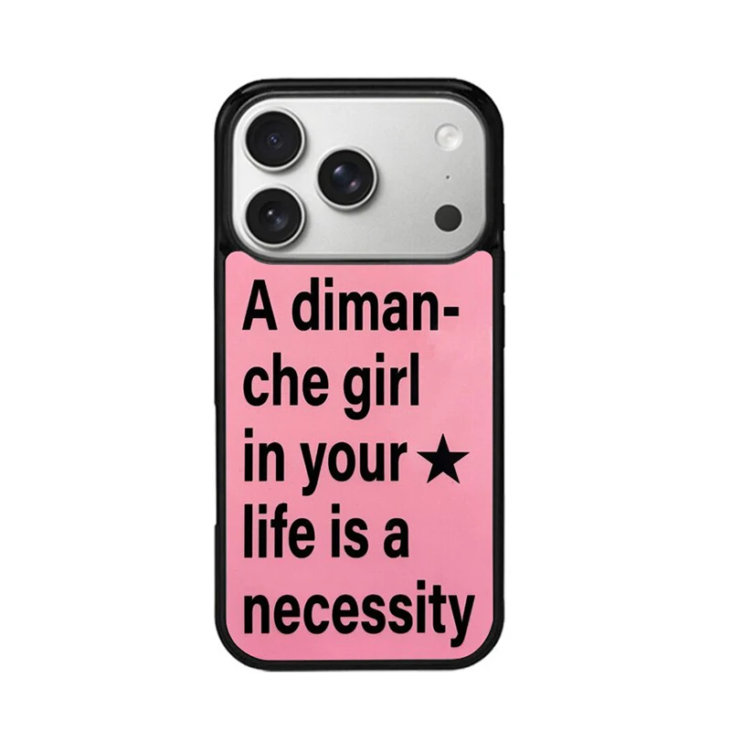 Korean Ins Pink Background Letters Phone Case For iPhone 17 Air 16 Pro Max 15 14 Plus 13 12 11 Shockproof Silicone Back Cover
Korean Ins Pink Background Letters Phone Case For iPhone 17 Air 16 Pro Max 15 14 Plus 13 12 11 Shockproof Silicone Back Cover