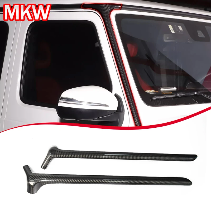 For Mercedes Benz G Class W463 W464 2019-2023 Real Carbon Fiber Car Window A Pillar Air Vent Trim Panels Car Accessories
For Mercedes Benz G Class W463 W464 2019-2023 Real Carbon Fiber Car Window A Pillar Air Vent Trim Panels Car Accessories