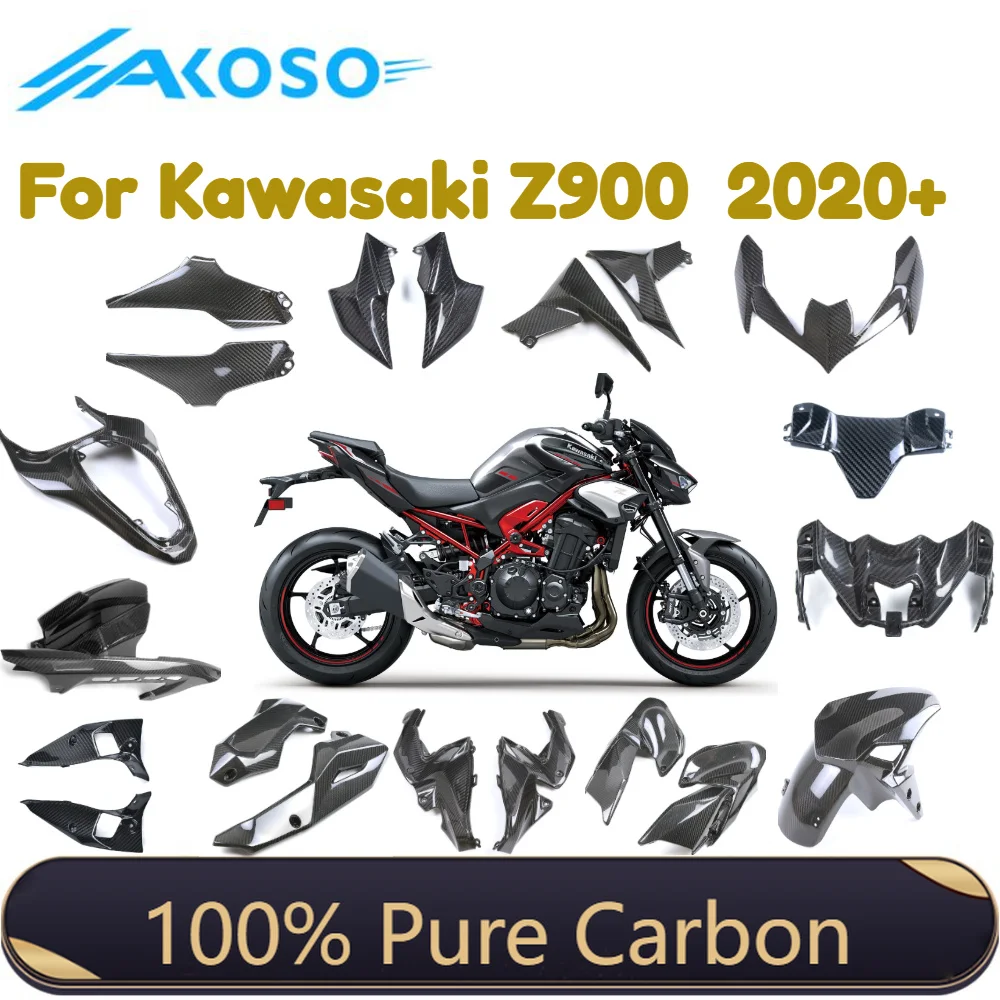 100% Full Dry Carbon Fiber Motorcycle Fairings Kits For Kawasaki Z900 2020 2021 2022 2023 2024 2025 2026
100% Full Dry Carbon Fiber Motorcycle Fairings Kits For Kawasaki Z900 2020 2021 2022 2023 2024 2025 2026