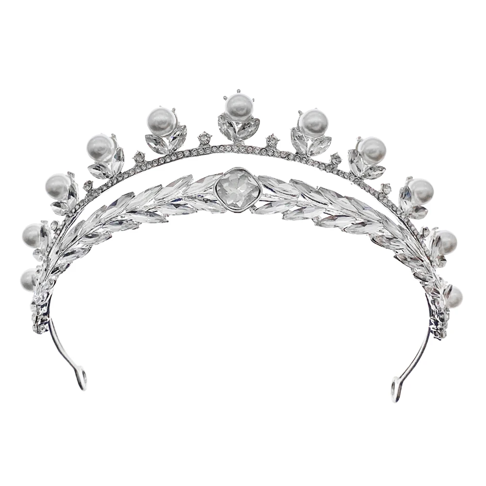 Rhinestone Crown Women Wedding Bridal Headpiece Party Headwear Fashion Headband Elegant Stylish Accessories HairDecoration
Rhinestone Crown Women Wedding Bridal Headpiece Party Headwear Fashion Headband Elegant Stylish Accessories HairDecoration