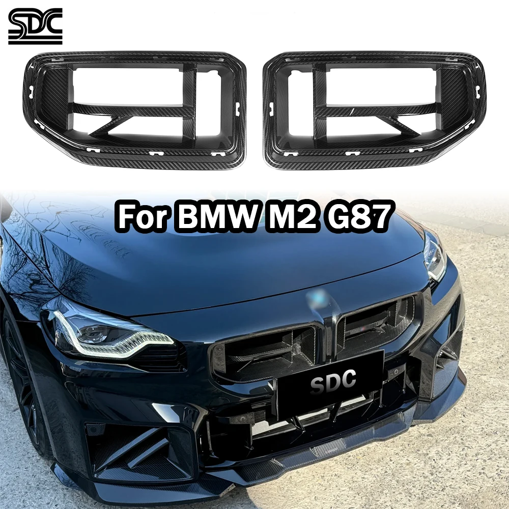 CS Style Real Dry Carbon Front Grills For BMW M2 G87 Coupe 2023+ Prepreg Dry Carbon Fibre Front Bumper Kidney Racing Grille 2Pcs
CS Style Real Dry Carbon Front Grills For BMW M2 G87 Coupe 2023+ Prepreg Dry Carbon Fibre Front Bumper Kidney Racing Grille 2Pcs