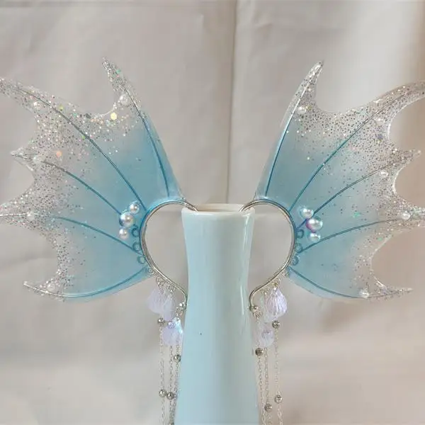 Headdress Ear-Mounted Merman Ear Hanging Ear Hair Accessories Travel Photo Shooting Props Studio
Headdress Ear-Mounted Merman Ear Hanging Ear Hair Accessories Travel Photo Shooting Props Studio
