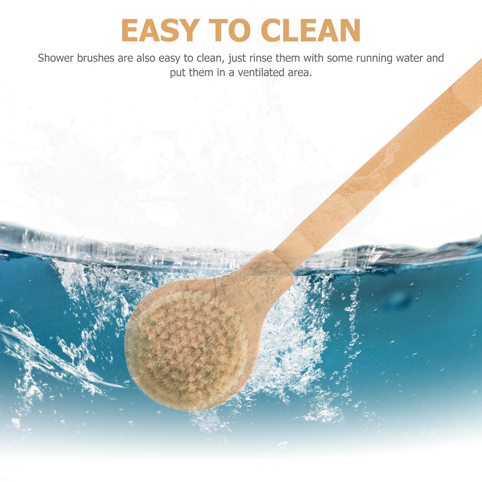 Bath Brush Handle Shower Body Scrubber Body Shower Brush Cleaning Back Brushes Elderly Safe Pig Bristle Bathing Massage
Bath Brush Handle Shower Body Scrubber Body Shower Brush Cleaning Back Brushes Elderly Safe Pig Bristle Bathing Massage