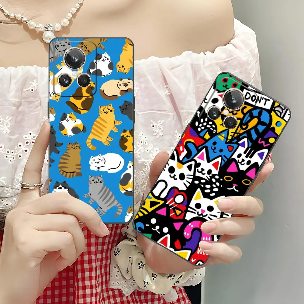 Cat Kitten Kawaii Phone Case for Realme GT 8 Neo Pro C75 73 71 C67 65 C55 53 C35 31 C20 15 Soft TPU Shockproof Cover
Cat Kitten Kawaii Phone Case for Realme GT 8 Neo Pro C75 73 71 C67 65 C55 53 C35 31 C20 15 Soft TPU Shockproof Cover