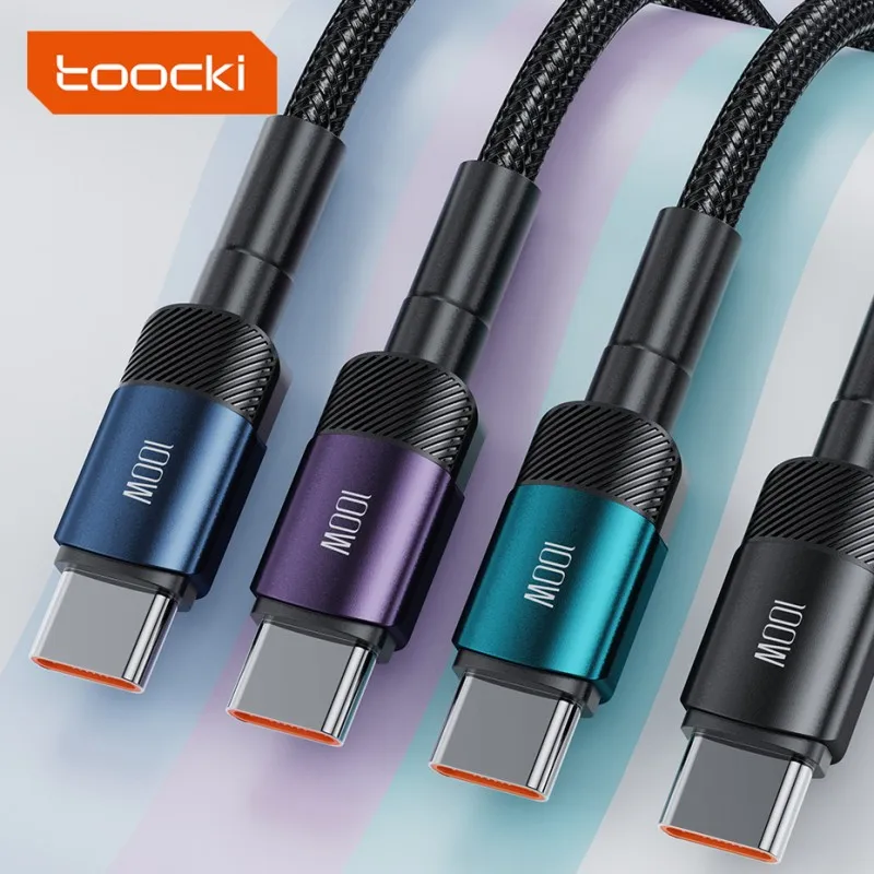 Toocki 60 Вт/100 Вт USB C-кабель USB Type C PD 5A Тип C To Type C Кабель для быстрой зарядки для ноутбука Huawei Xiaomi Redmi Samsung
Toocki 60 Вт/100 Вт USB C-кабель USB Type C PD 5A Тип C To Type C Кабель для быстрой зарядки для ноутбука Huawei Xiaomi Redmi Samsung